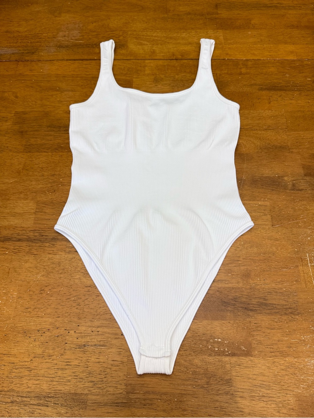 OQQ ribbed bodysuit L
